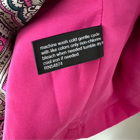 The Limited Pink Medallion Paisley Floral Print Sheath Dress Size 8 - Picture 9 of 9